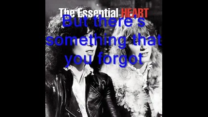 Heart - What About Love + lyrics