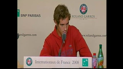 An Interview With Richard Gasquet Day 2