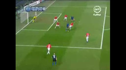 Интер - Манечстър Юнайтед 0:0 Перфектна Възможност За Адриано
