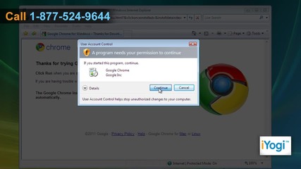 How to install Google™ Chrome 8 on Windows® Vista