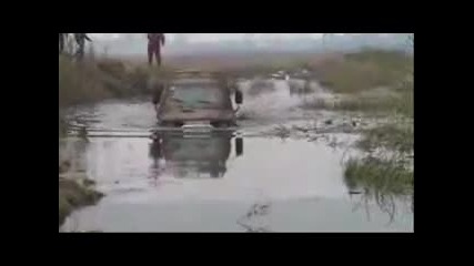 toyota land cruiser and mitsubishi pajero mudding