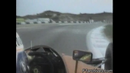 Alain Prost onboard Jerez 1990