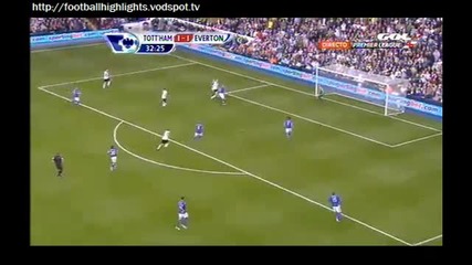 тотнъм - еверън 1:1 23.10.2010 