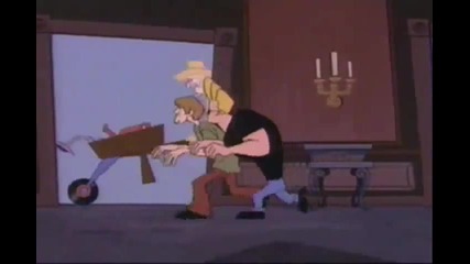 Johhny Bravo Еpisode 8 " Bravo Dooby Doo " - Джони среща Скуби Ду!