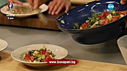 Салата от домати, маслини и авокадо - Бон апети (01.07.2016)