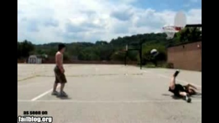 Basketball Dunk Fail