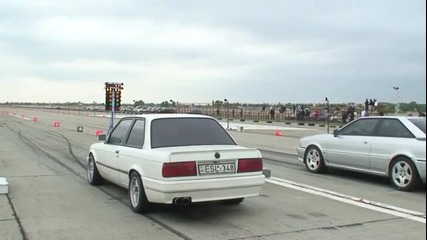 Bmw E30 M5 vs Audi S2 V8 Bi Turbo