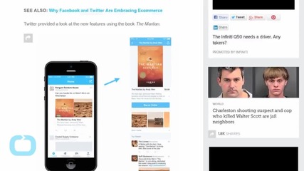 Twitter Introduces E-commerce Features to Get People to Buy Stuff