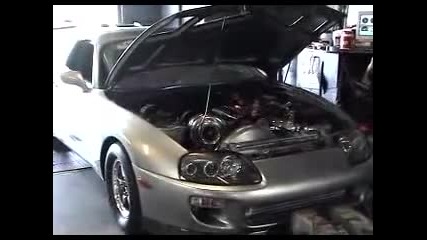 Общо 5000 Конски Сили В 4 Toyota Supra