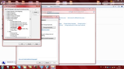 Win 7 phonetic