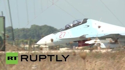 Syria: Russian Su-27 prepped for another round of anti-terror airstrikes