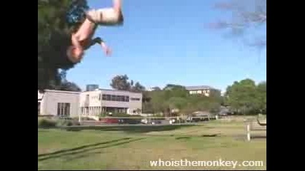 Zadno Salto Na Mnogo Tanko Vaje