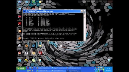 kak da si smenim cveta na bykvite na Cmd - to 