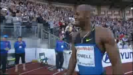 Asafa Powell - Bislett Oslo Norway June 4th - 2010 