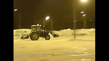 Дрифт с трактор 