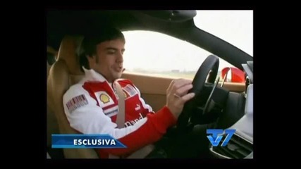 Intervista a Fernando Alonso sulla Ferrari 458 Italia 