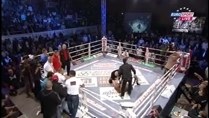 Bob Sapp - gets his ass kicked in Romania