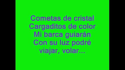 Maria Isabel - Cometas De Cristal Lyrics