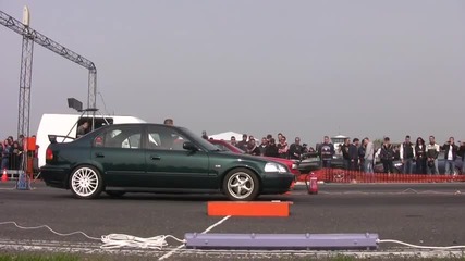 Audi Coupe Quattro Turbo Vs. Honda Civic
