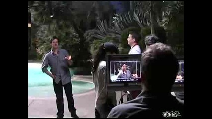Jim Breuer Goes Nuts on Commercial Set