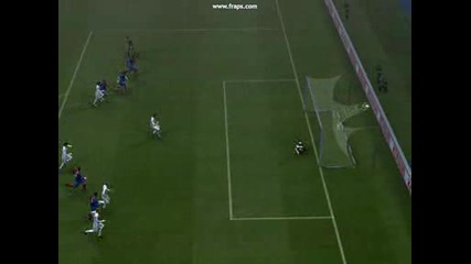 pes2009 gol na cristiano ronaldo ot duzpa