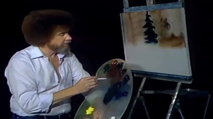 S11 Радостта на живописта с Bob Ross E03 - прекрасни маргаритки ღобучение в рисуване, живописღ