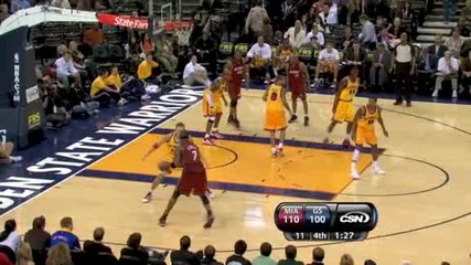 Heat @ Warriors 14.1.10 