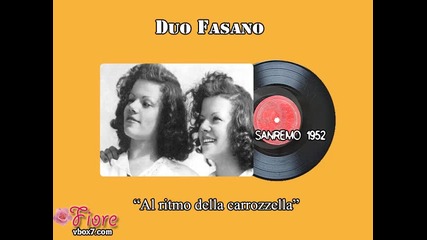 Sanremo 1952 - Duo Fasano - Al ritmo della carrozzella