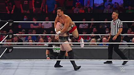 Erik vs. Angel Garza: Raw, Sept. 27, 2021