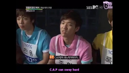 [eng sub] Teen Top Rising 100% - Ep 2 High Jump Challenge 4-4