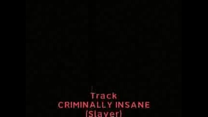 Edge of Sanity - Criminally Insane - Slayer cover 