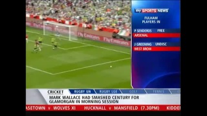 Arsenal 3 - 2 Celtic 