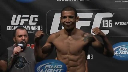 Ufc 136 Aldo vs Florian Weigh In Highlight