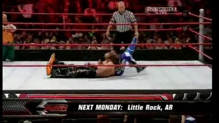 Raw 09/14/09 Hornswoggle & Evan Born vs Chavo Guerrero & Carlito