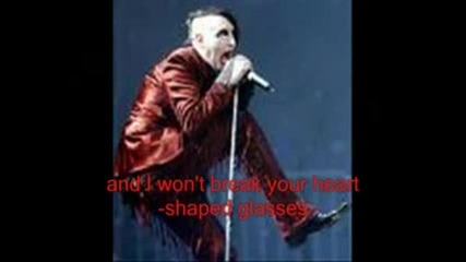 Merilyn Manson - Heart Shaped Glasses