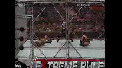 Wwe Extreme Rules 2009 - Randy Orton vs Batista ( Steel Cage Match)