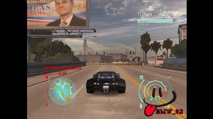 Nfs Undercover: Bugatti Veyron My Gameplay