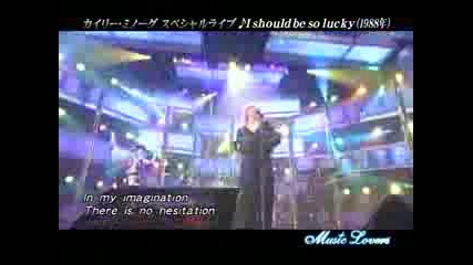 Kylie-I Should Be So Lucky(Live On Japan TV)