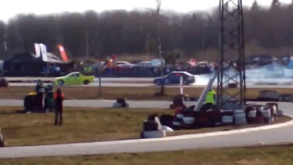 Drift Bmw E34 with Dodge Vipers V10 Engine vs Bmw E36