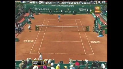 Nadal vs. Ferrer 1 Set Highlights 