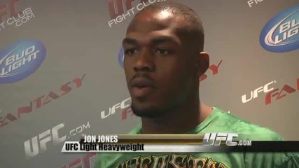 Ufc on Versus Jones & Matyushenko Pre - fight Interviews