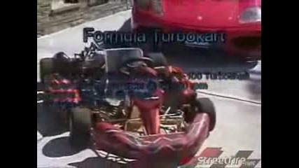 Go Kart Dominates Ferrari In Race