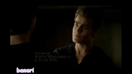 The Vampire Diaries season 2 episode 13 Stefan and Damon scene 