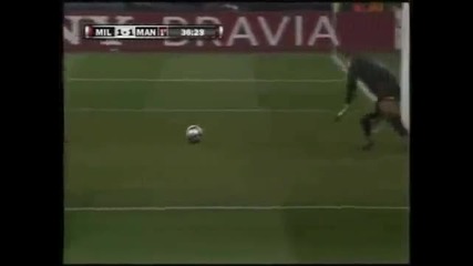 16.2.10 Милан 2:3 Ман. Ютд - Бербатов не се появи в игра за гостите от Юнайтед 