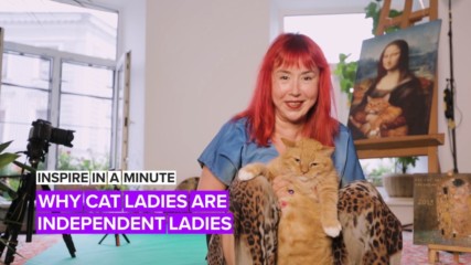 Inspire in a minute: How Svetlana made “cat lady” a feminist thing