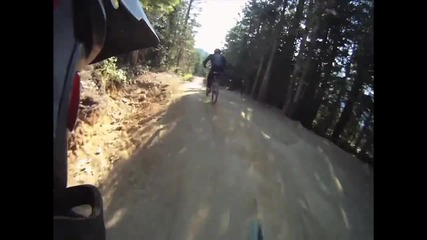Gopro Hd Hero camera Mountain Bike Clip (невероятно преживяване) 
