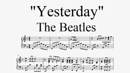 "Yesterday" - The Beatles (Piano Cover)