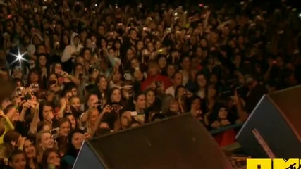Justin Bieber - One Time [live at Mtvu's Vma Tour