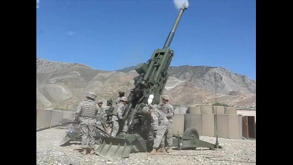Taliban dying! Artillery fire in Afghanistan (pech river Valley)