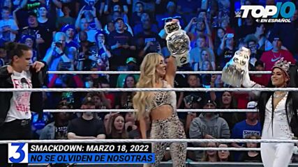 Top 10 Mejores Momentos de SmackDown: WWE Top 10, Mar 18, 2022
